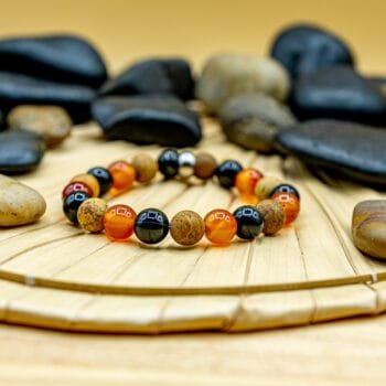 Bracelet Trio Essential Jaspe-Agate-Cornaline
