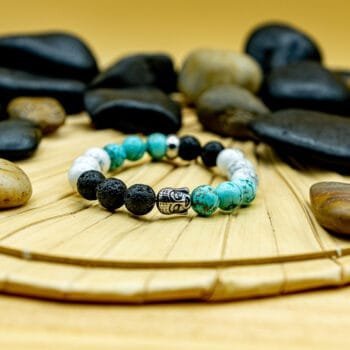 Bracelet Trio Zen Lave-Howlite