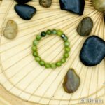 Bracelet Pierre 10mm, Jade Verte 61-1