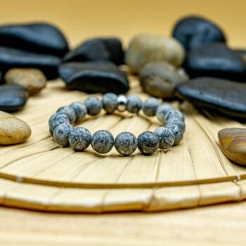 Bracelet Uno Essential Jaspe Grise