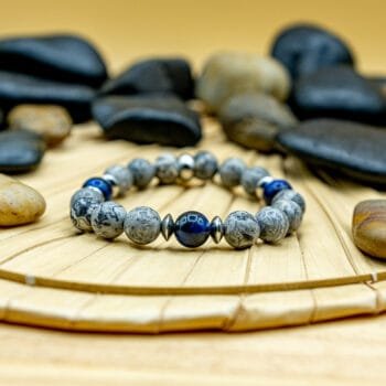 Bracelet Terra Triad Jaspe-Faucon