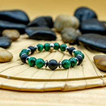 Bracelet Terra Penta Malachite-Onyx