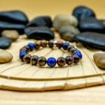 Bracelet Pierre 10mm, Œil du Faucon, Œil du Taureau, Œil du Tigre 33-1