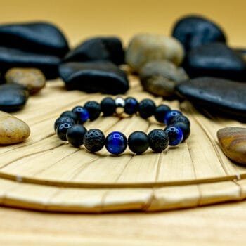 Bracelet Trio Essential Onyx-Faucon-Lave