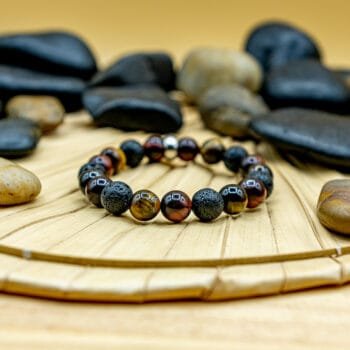 Bracelet Trio Essential Lave-Tigre-Taureau