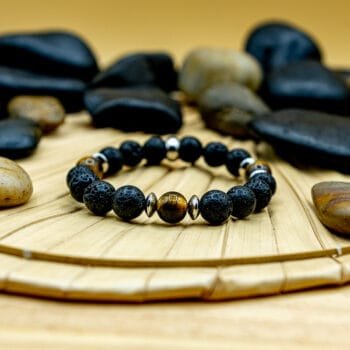 Bracelet Terra Triad Lave-Tigre