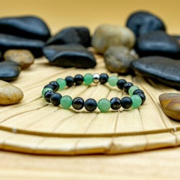 Bracelet Trio Essential Aventurine-Onyx-Agate