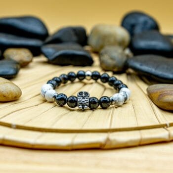 Bracelet Noctua Agate-Howlite