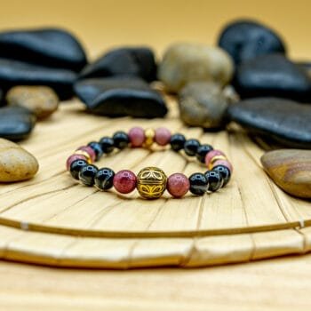 Bracelet Equinox Rhodonite-Agate