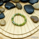 Bracelet Pierre 10mm, Jade Verte 61-1