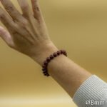 Bracelet Pierre 10mm, Jaspe Rouge 58-1