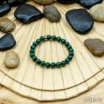 Bracelet Pierre 10mm, Malachite 49-1-2