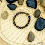 Bracelet Pierre 10mm, Œil du Faucon, Œil du Taureau, Œil du Tigre 33-1