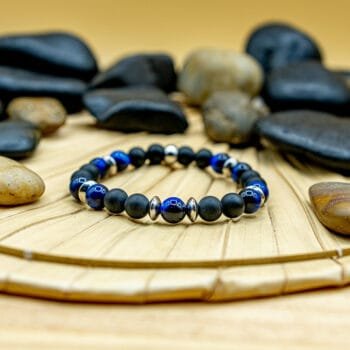 Bracelet Terra Nova Onyx-Faucon
