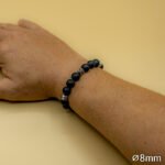 Bracelet Pierre 10, Onyx, spacer 14-1-2