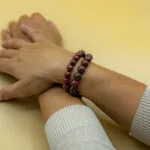 Bracelet Pierre 10mm, Jaspe Rouge 58-1