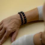 Bracelet Pierre 10mm, Œil du Taureau, Onyx, Pierre de Lave 34-2