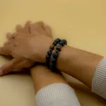 Bracelet Pierre 10mm, Œil du Tigre, Pierre de Lave 10-1