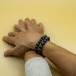 Bracelet Pierre 10mm, Pierre de Lave 53-1